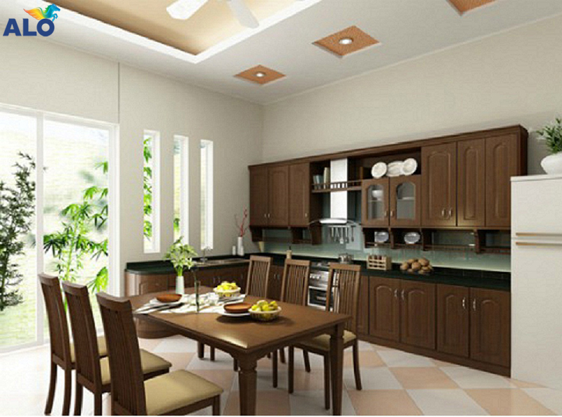 Phòng bếp cùng cần đảm bảo yếu tố về phong thủy