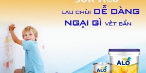 Sử dụng sơn nội thất dễ lau chùi trong những trường hợp nào